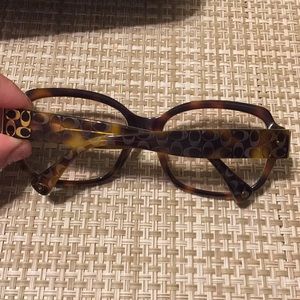 Coach “Emma” sunglasses with prescription frames